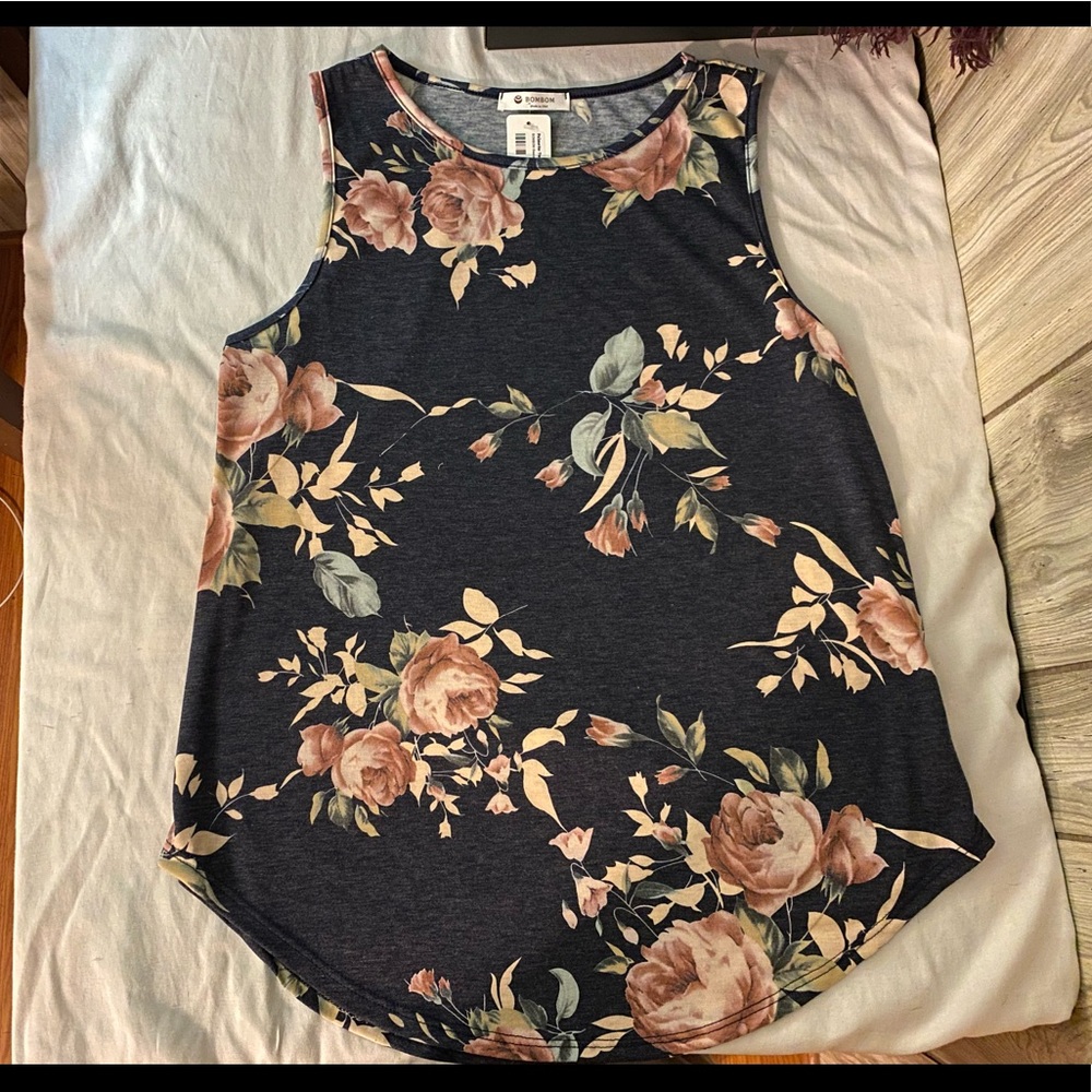Floral printed tank